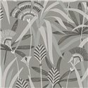 Papeldecor|Modern Art Deco Style Blue and Gray Wallpaper|Art Deco