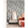 Papeldecor|Modern Art Deco Style Blue and Gray Wallpaper|Art Deco
