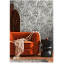 Papeldecor|Papier peint bleu et gris style Art Déco moderne|Art Déco