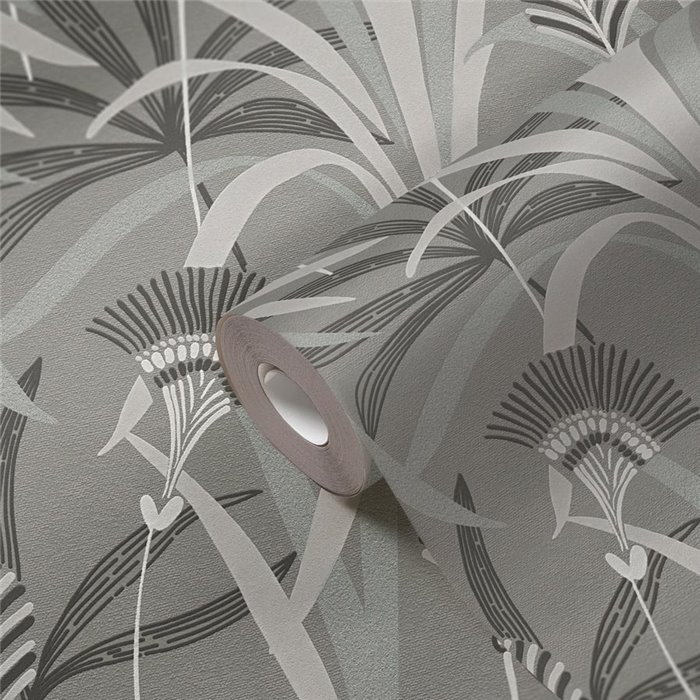 Papeldecor|Papier peint bleu et gris style Art Déco moderne|Art Déco