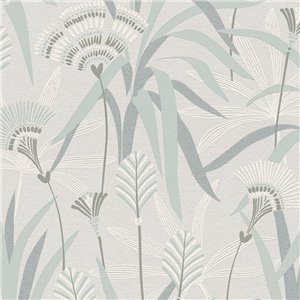 Papeldecor|Tapete Botanisch Stil Art Deco Schwarz|Art Deco