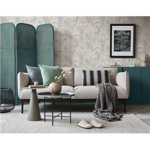 Papeldecor|Modern Art Deco Style Blue and Gray Wallpaper|Art Deco 2