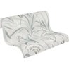 Papeldecor|Botanical Art Deco Blue and Gray Pattern Wallpaper|Art Deco