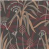 Papeldecor|Papier peint botanique style Art Déco noir|Art Déco