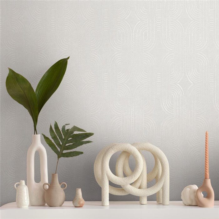 Papel pintado Art Deco moderno patrón geométrico - Papeldecor Lumière 2026399372