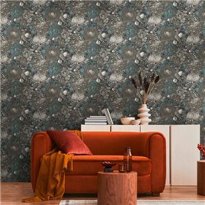 Grandeco|Zementeffekt Stuck Albero Farbe Tapete|Tapeten 2