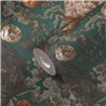 Papeldecor|Papier peint floral classique gris vert|Floral