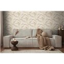 Papeldecor|Urban Jungle Palm Leaves Beige Cream Wallpaper|Floral