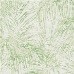 Caselio|Petroleum blue jute wallpaper|Wallpaper