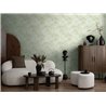 Papeldecor|Papier peint tropical feuilles de palmier blanc et vert|Papier Peint