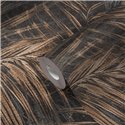 Papeldecor|Tropical Palm Leaves Beige and Black Wallpaper|Floral