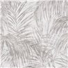 Papeldecor|Tropical Palm Leaves White Gray Wallpaper|Floral