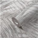 Papeldecor|Tropical Palm Leaves White Gray Wallpaper|Floral