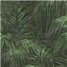 Papeldecor|Papier peint imprimé tropical noir et vert|Floral