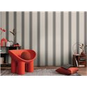 Papeldecor|Tapete Elegant Vertikale Streifen Beige und Grau|Streifen