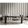 Papeldecor|Papel pintado elegante rayas verticales beige y gris|Rayas