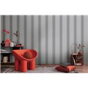 Papeldecor|Elegant Gray Vertical Stripes Wallpaper|Stripes