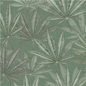 Casadeco|Papier peint floral style anglais avec tons verts|Floral