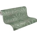 Papeldecor|Papier peint floral feuilles cannabis vert|Floral