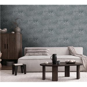 Eijffinger|Modern wallpaper with shiny blue reflections|Wallpaper 2