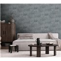 Papeldecor|Cannabis Leaf Pattern Gray Floral Wallpaper|Floral