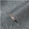 Papeldecor|Cannabis Leaf Pattern Gray Floral Wallpaper|Floral