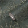 Papeldecor|Papier peint floral feuilles cannabis gris et vert|Floral