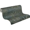 Papeldecor|Papier peint floral feuilles cannabis gris et vert|Floral