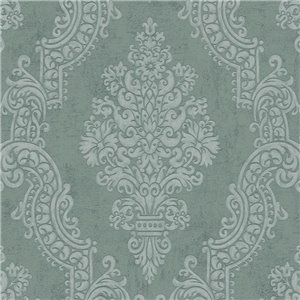 Casamance|Wallpaper linen sky blue|Wallpaper