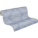 Papeldecor|Tapete Damaszener Violett mit eleganten Medaillons|Damast