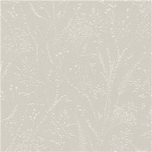 Papeldecor|Papier peint rustique fleurs sauvages bleu et blanc|Fleurs Sauvages