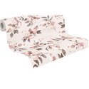 Papeldecor|Modern Eucalyptus Leaves Pink Floral Wallpaper|Floral