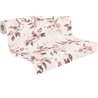 Papeldecor|Modern Eucalyptus Leaves Pink Floral Wallpaper|Floral
