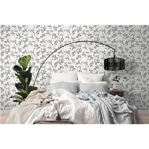 Papeldecor|Tapete in Altweiß mit Betonoptik|Tapeten 2