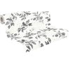 Papeldecor|Papier peint floral feuilles d'eucalyptus blanc et noir|Floral