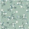 Papeldecor|Gray and Green Eucalyptus Leaves Wallpaper|Floral