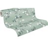 Papeldecor|Gray and Green Eucalyptus Leaves Wallpaper|Floral