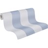Papeldecor|Papier peint rayures larges rose et violet|Rayures