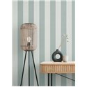 Papeldecor|Wide Green Stripes Wallpaper|Stripes