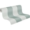 Papeldecor|Wide Green Stripes Wallpaper|Stripes
