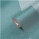 Papeldecor|Papier peint rayures larges bleu et turquoise|Rayures