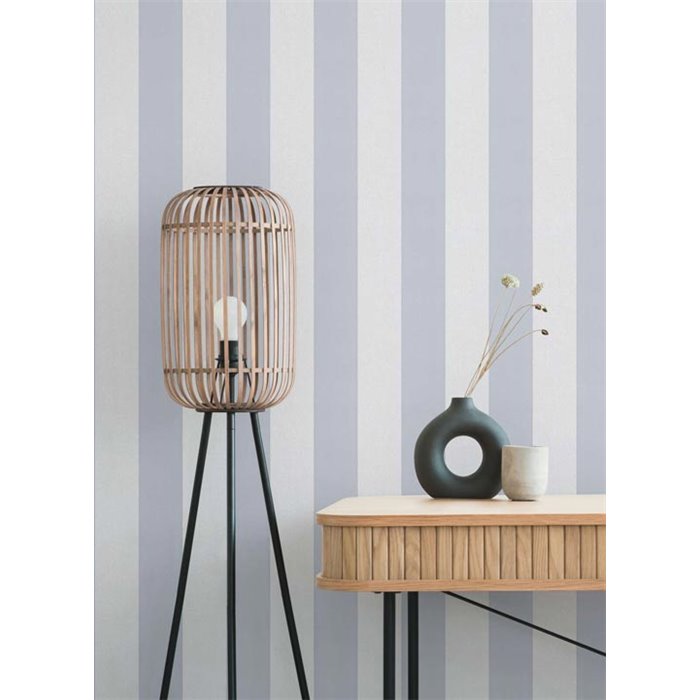 Papeldecor|Wide Gray Tone Stripes Wallpaper|Stripes