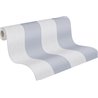Papeldecor|Tapete Breite Streifen Grau|Streifen
