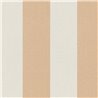 Papeldecor|Papier peint rayures larges blanc crème et orange|Rayures