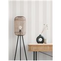 Papeldecor|Papier peint rayures larges tons beige crème|Rayures