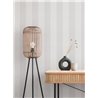 Papeldecor|Papier peint rayures larges blanc et gris|Rayures