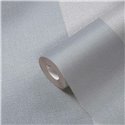 Papeldecor|Papier peint rayures larges effet textile bleu et gris|Rayures
