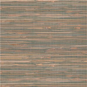 Casadeco|Papier peint bambou effet raphia gris style tropical moderne|Imitation Raphia