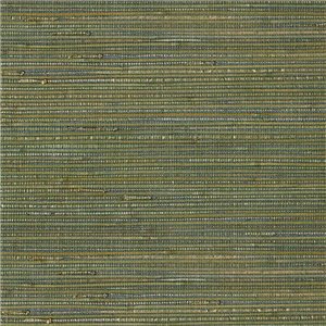 Casamance|Tapete Naturfasern Imitation Raffia grün|Raffiaimitation