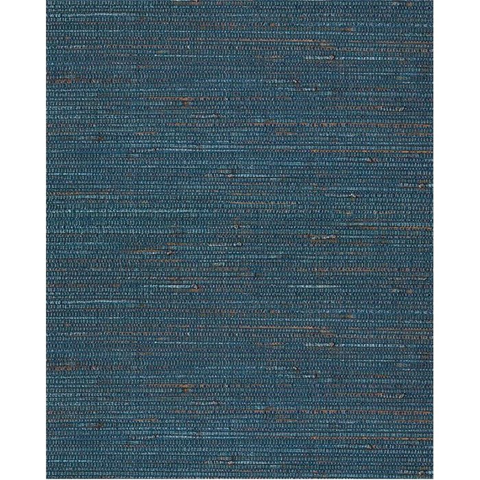 Eijffinger|Revêtements Muraux raphia effet brillant bleu contemporain|Revêtements Muraux
